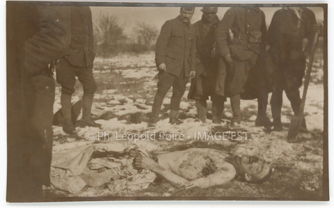 Cadavre d'un soldat allemand (Custines)